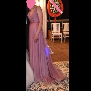 La Femme Mauve Evening Gown Size 2